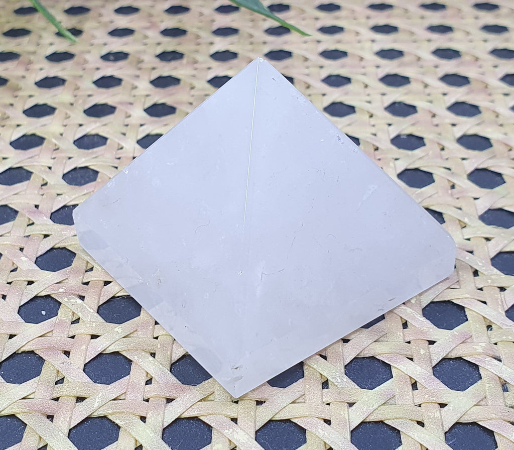 Milky Quartz Pyramid