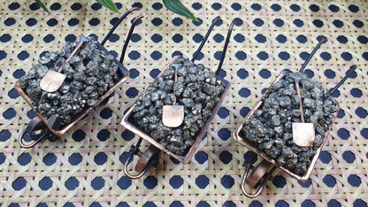 Pyrite Wheelbarrows