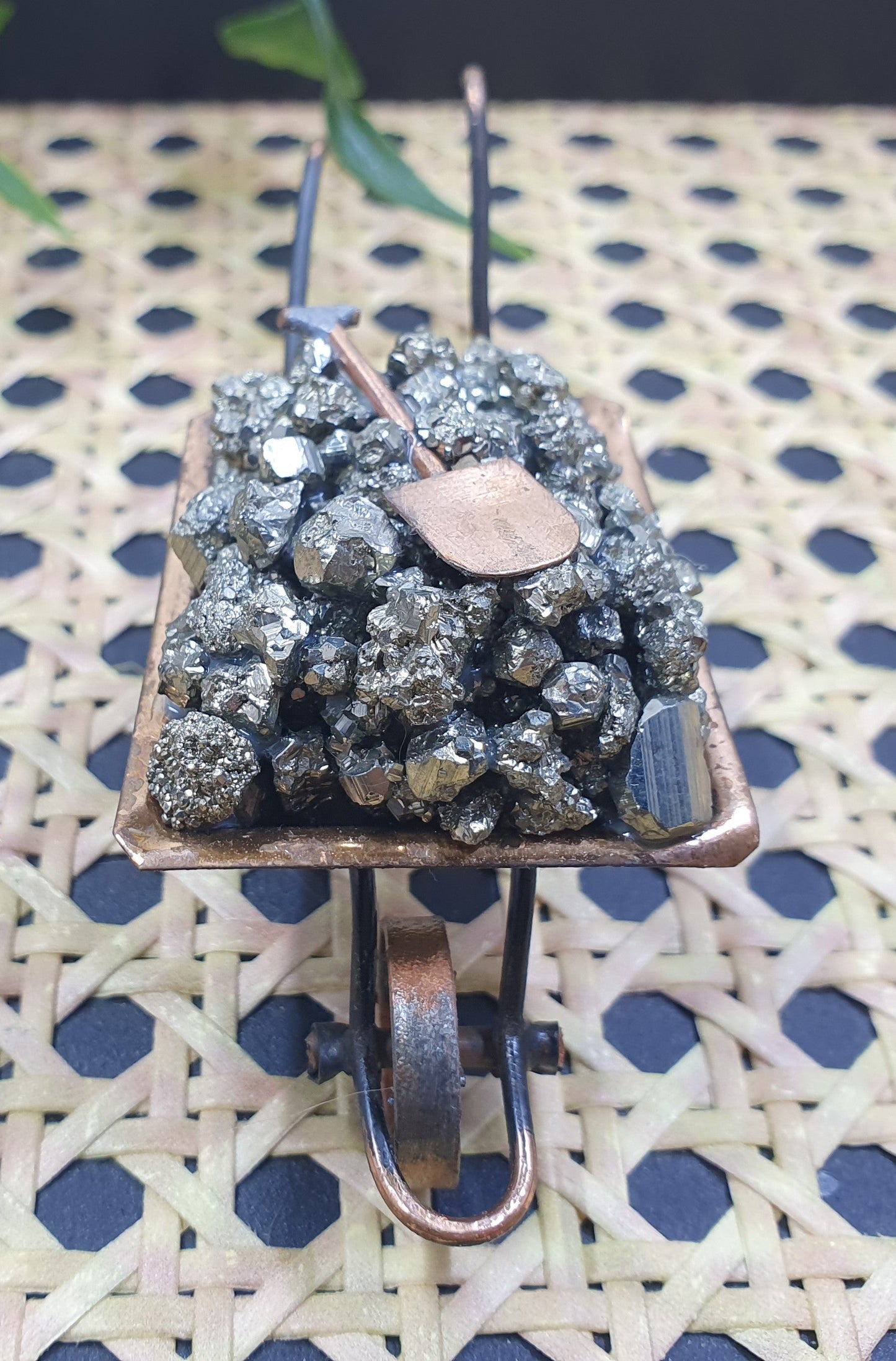 Pyrite Wheelbarrows