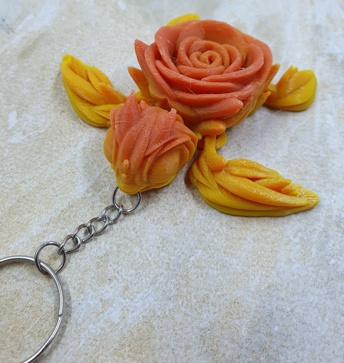 Rose Turtle Keychains #1