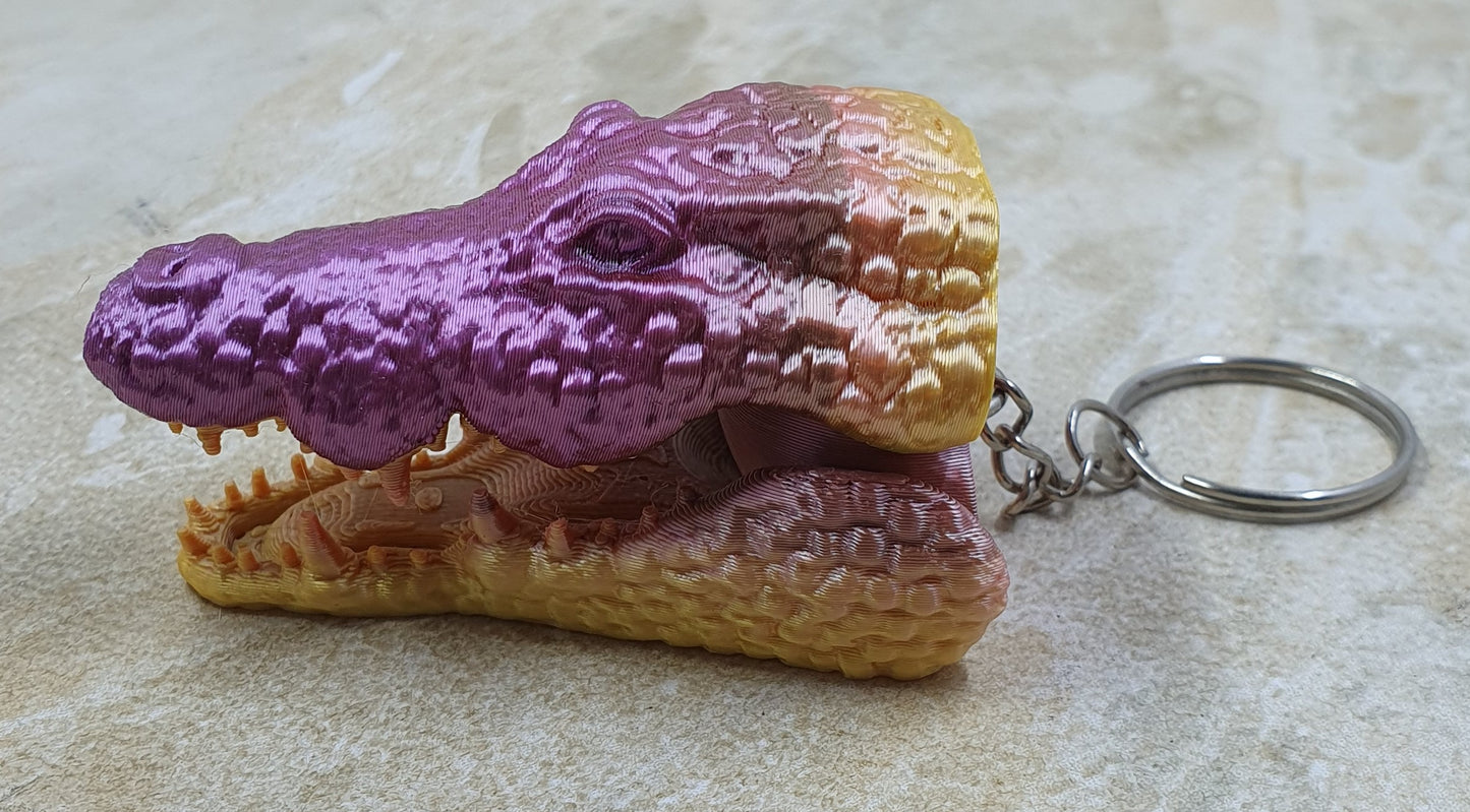 Crocodile Head Keychains #2