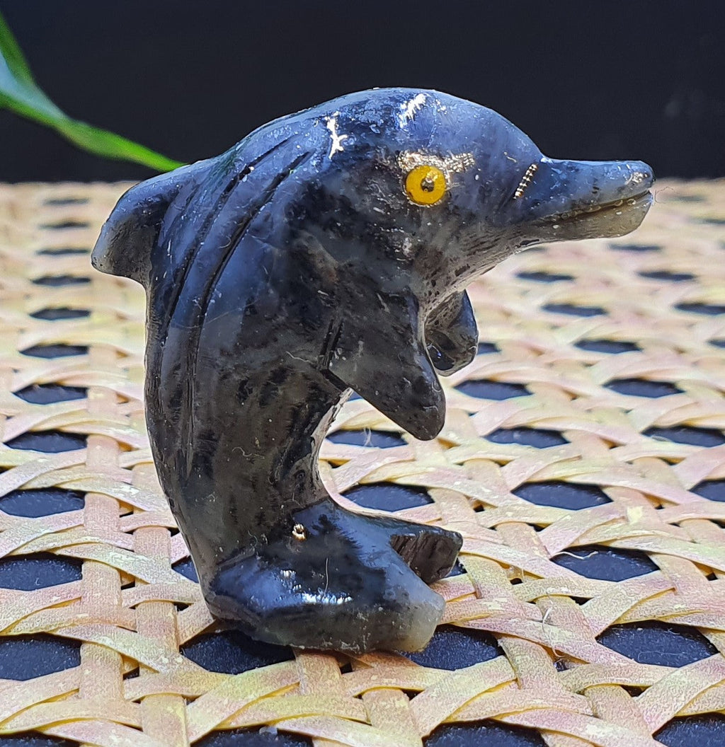 Marmoline Dolphin Carvings