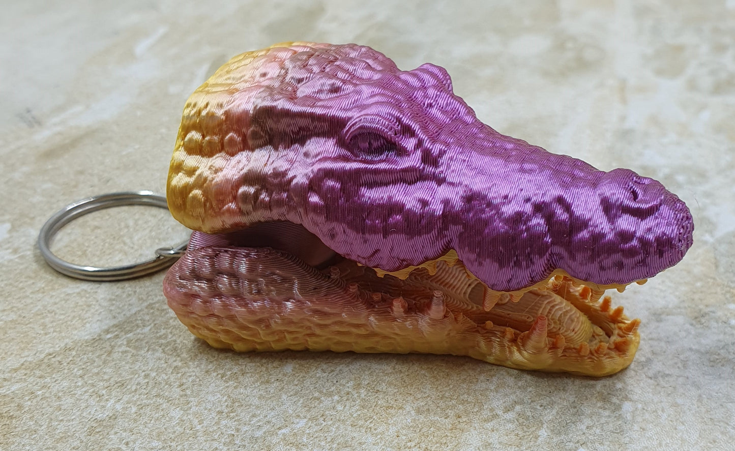 Crocodile Head Keychains #2