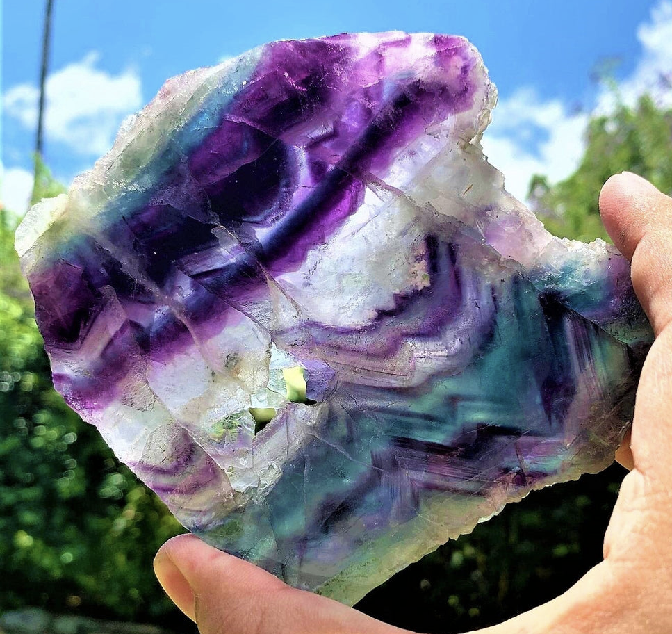 Fluorite Slab #3
