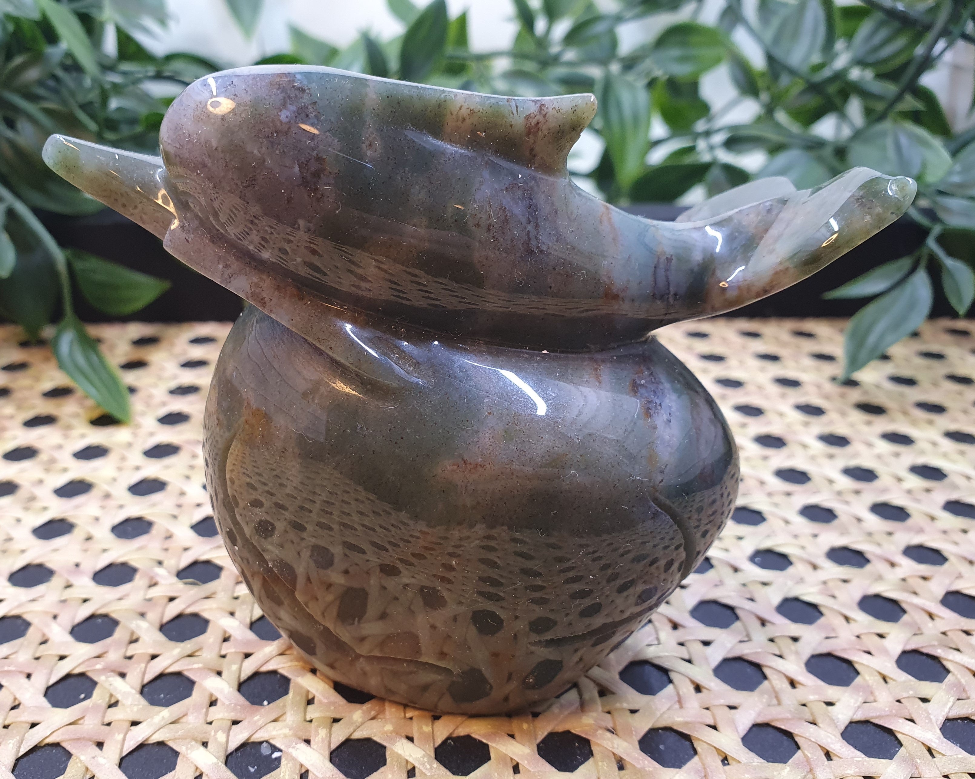 Druzy Agate Dolphin #1