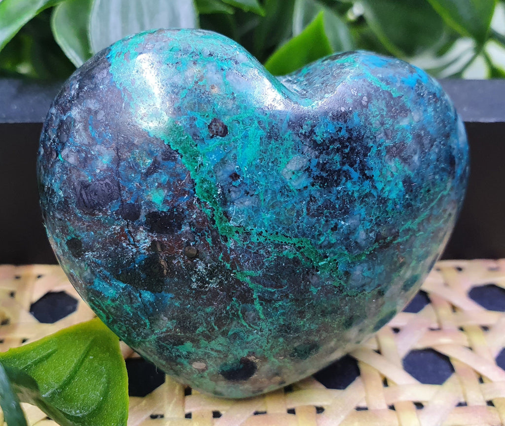 Chrysocolla Hearts #2