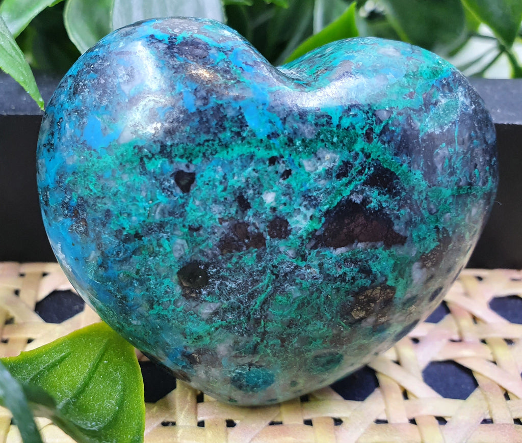 Chrysocolla Hearts #2