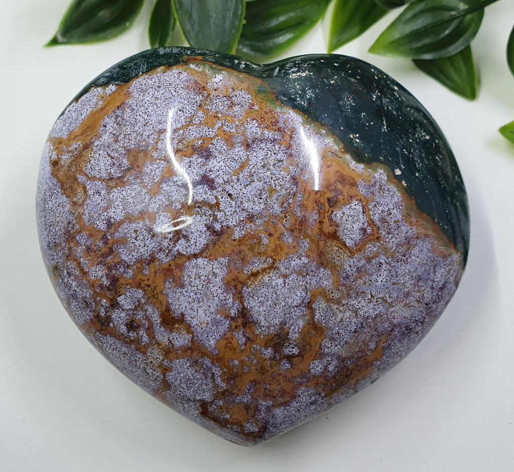 Ocean Jasper Heart
