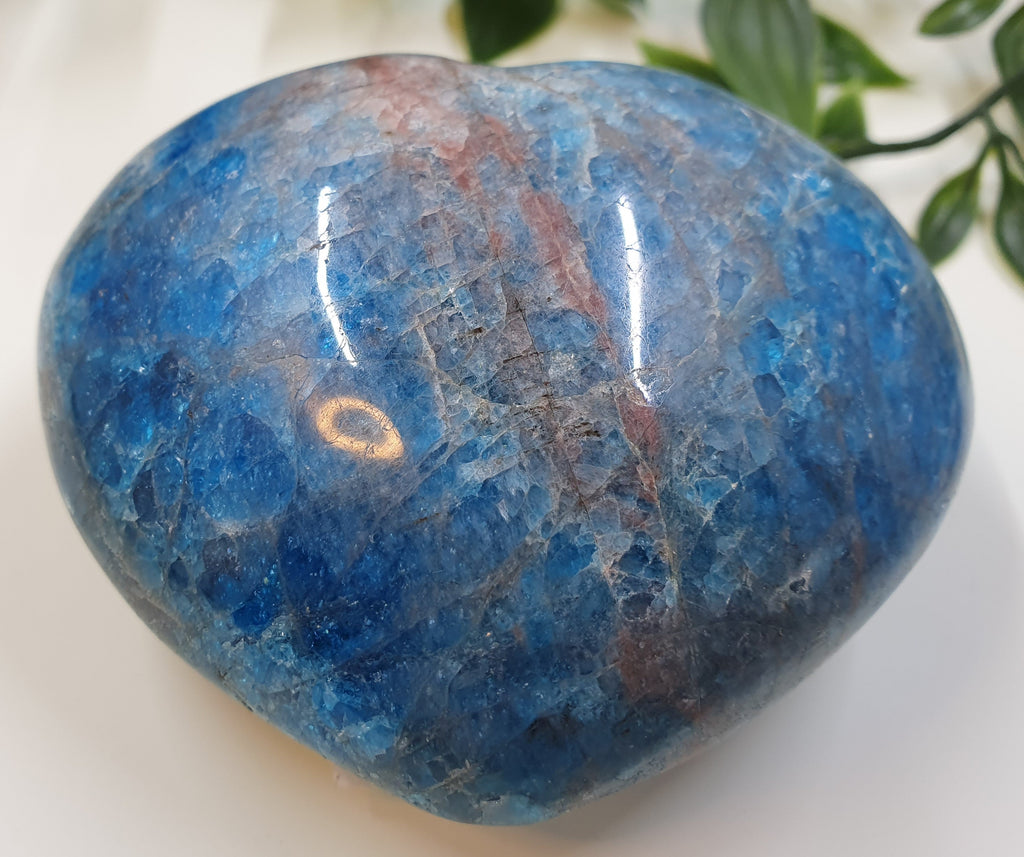 Blue Apatite Heart #5