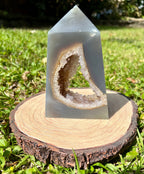 Amethyst Druzy Agate Freeform