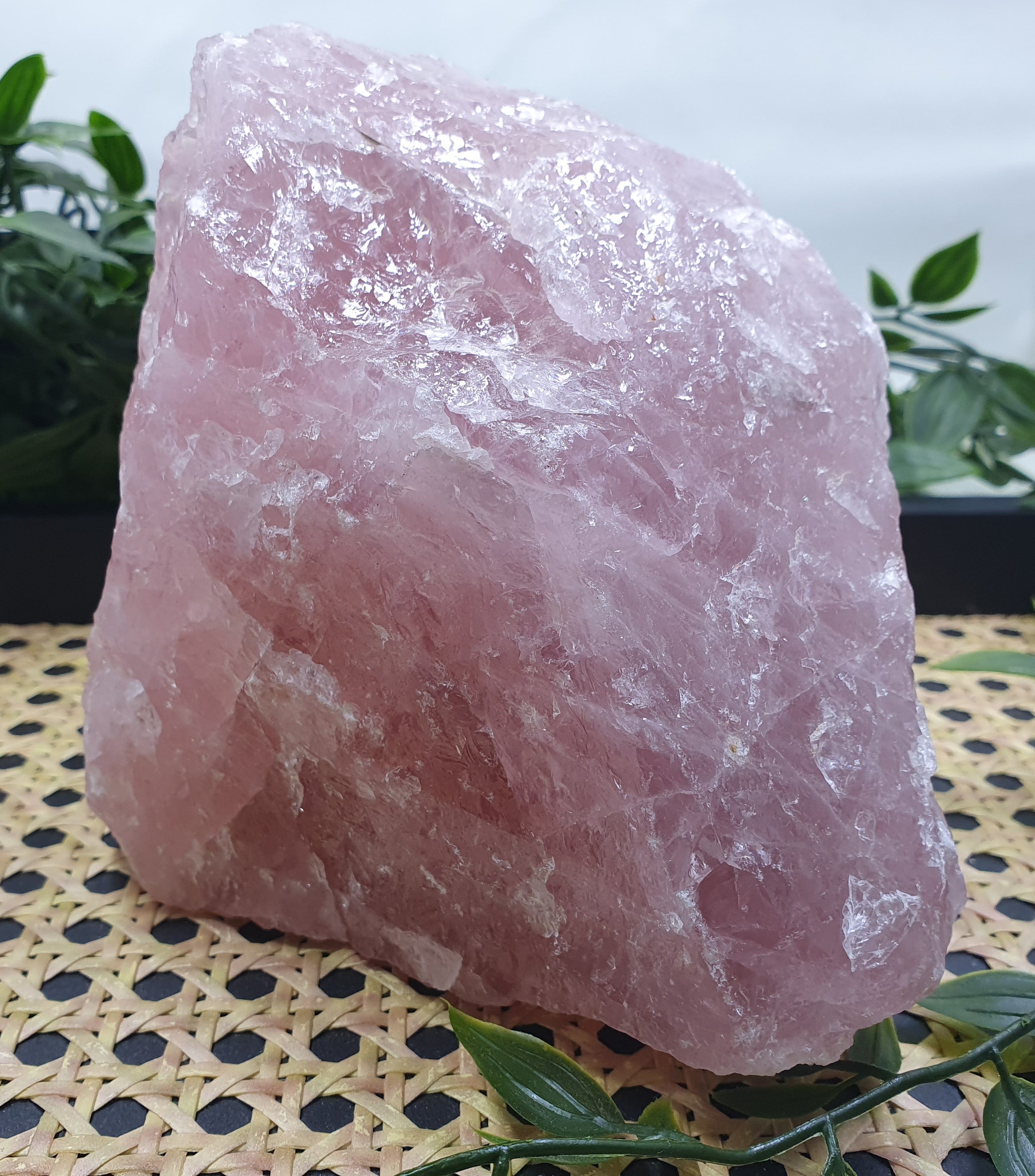 Rose Quartz Large Crystal Chunk
