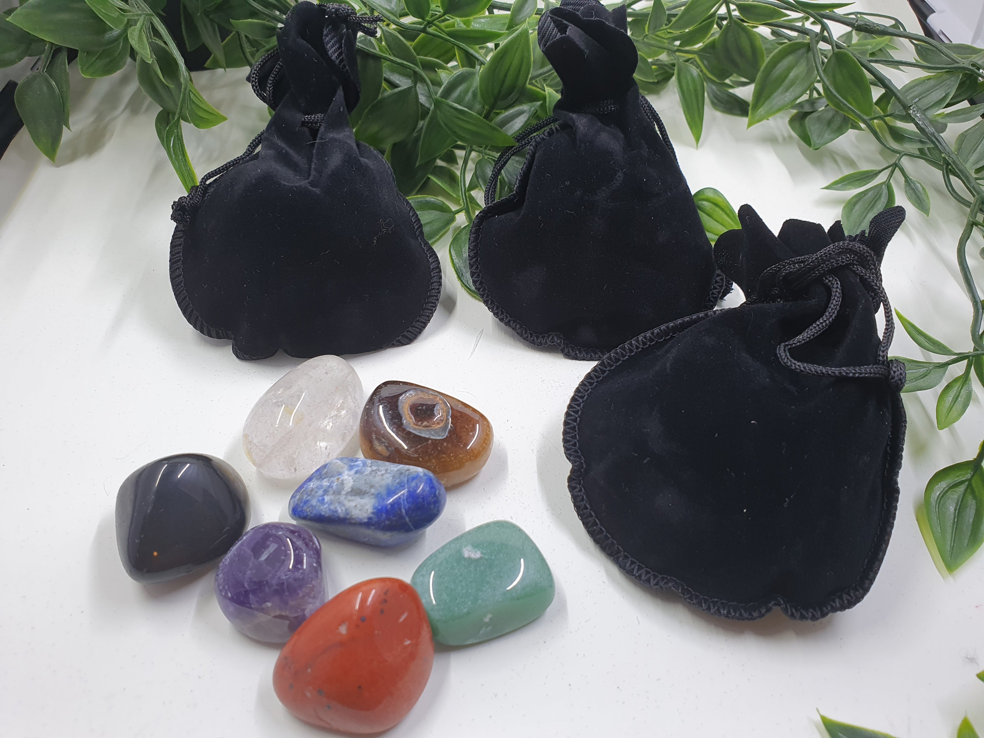 Chakra Stones with Pouch
