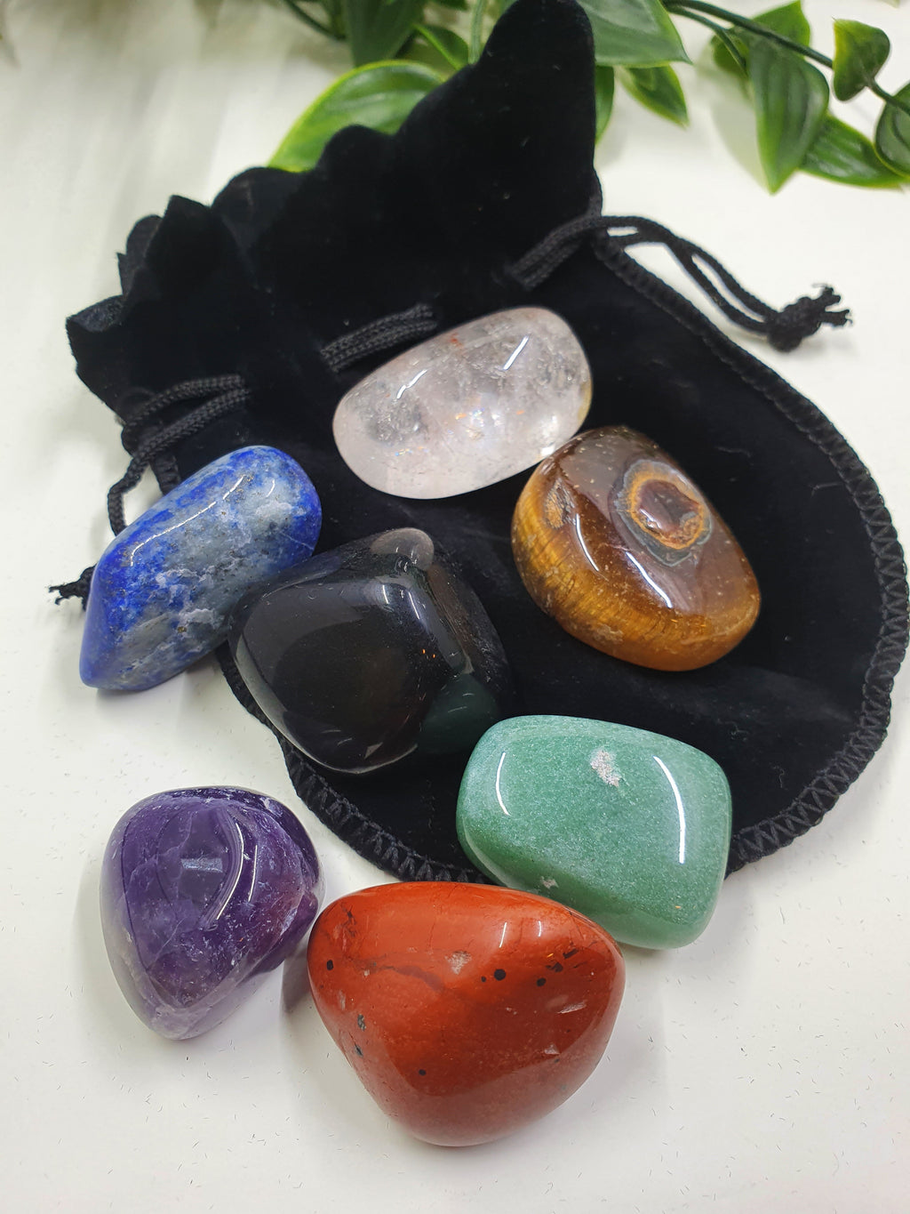 Chakra Stones with Pouch