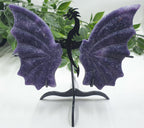 Lepidolite Dragon Wings