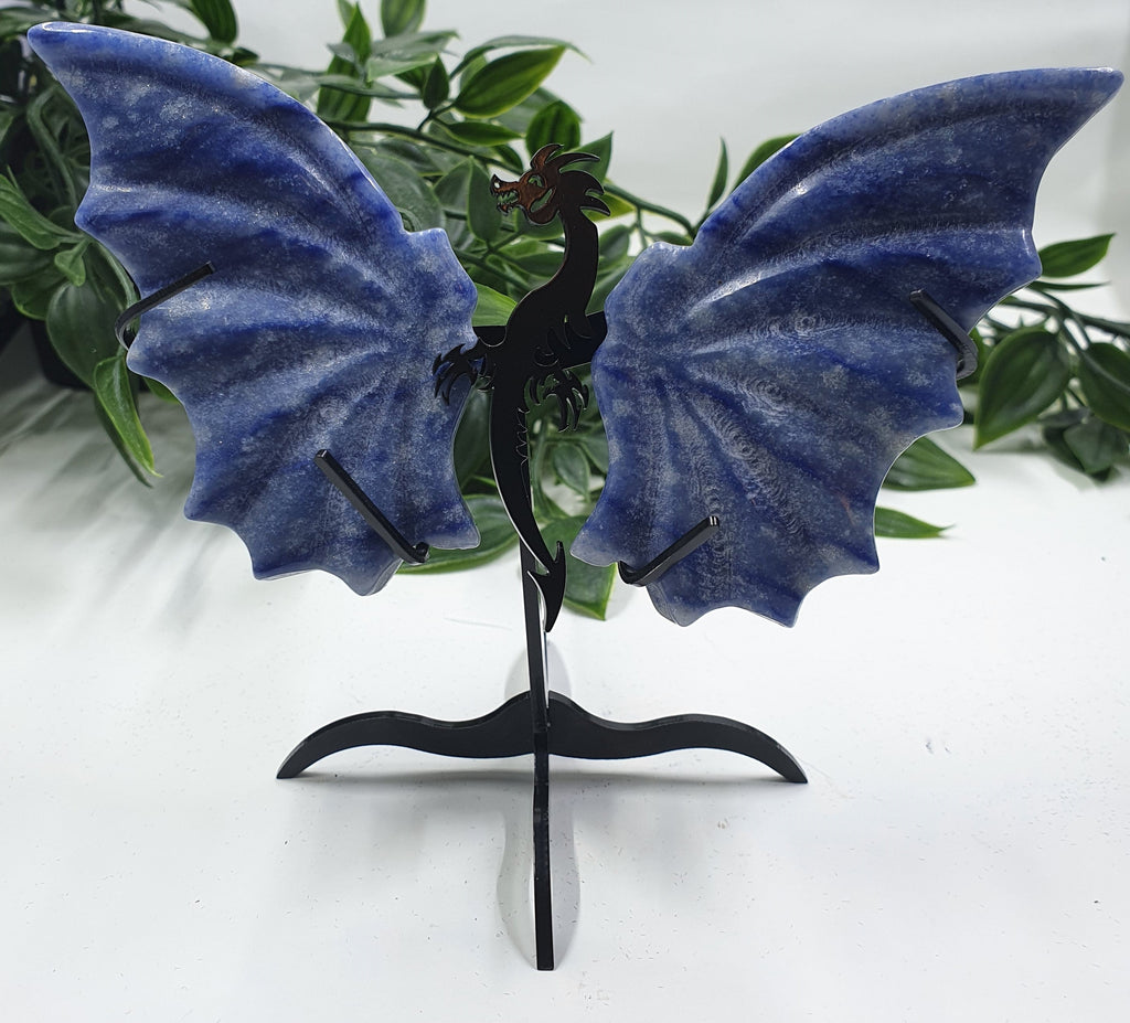 Sodalite Dragon Wings