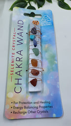 Selenite Crystal Chakra Wand