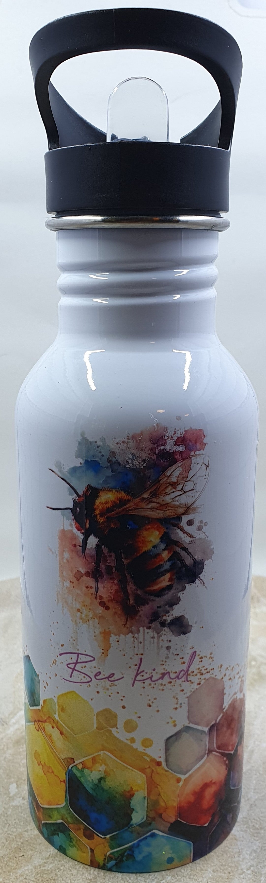 "Bee Happy, Bee Sweet, Bee Kind" Water Bottle