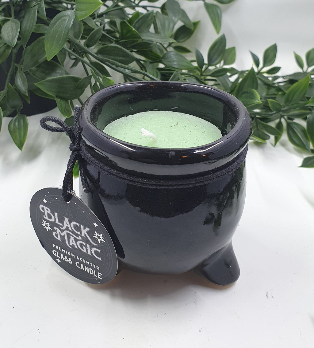 Black Magic Cauldron Candles