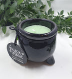 Black Magic Cauldron Candles