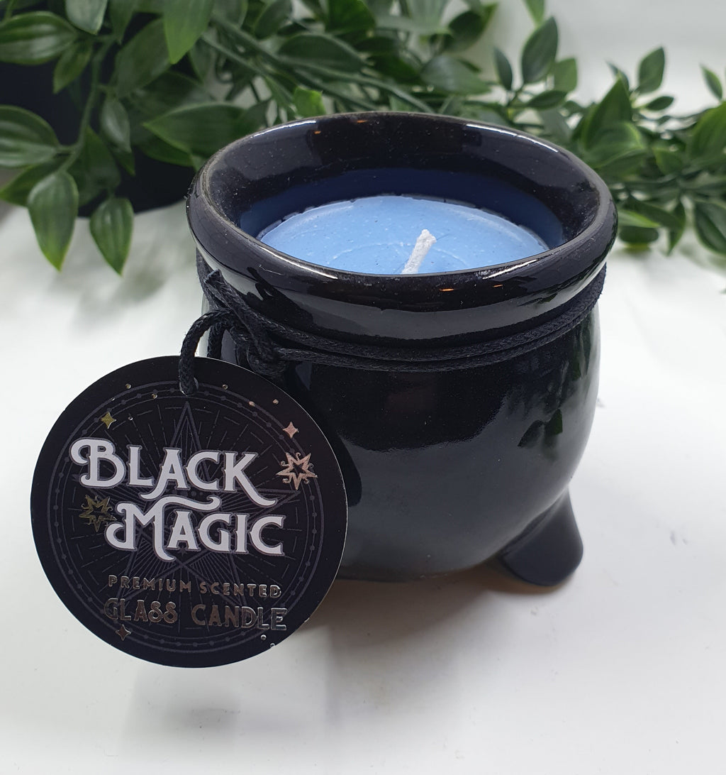 Black Magic Cauldron Candles