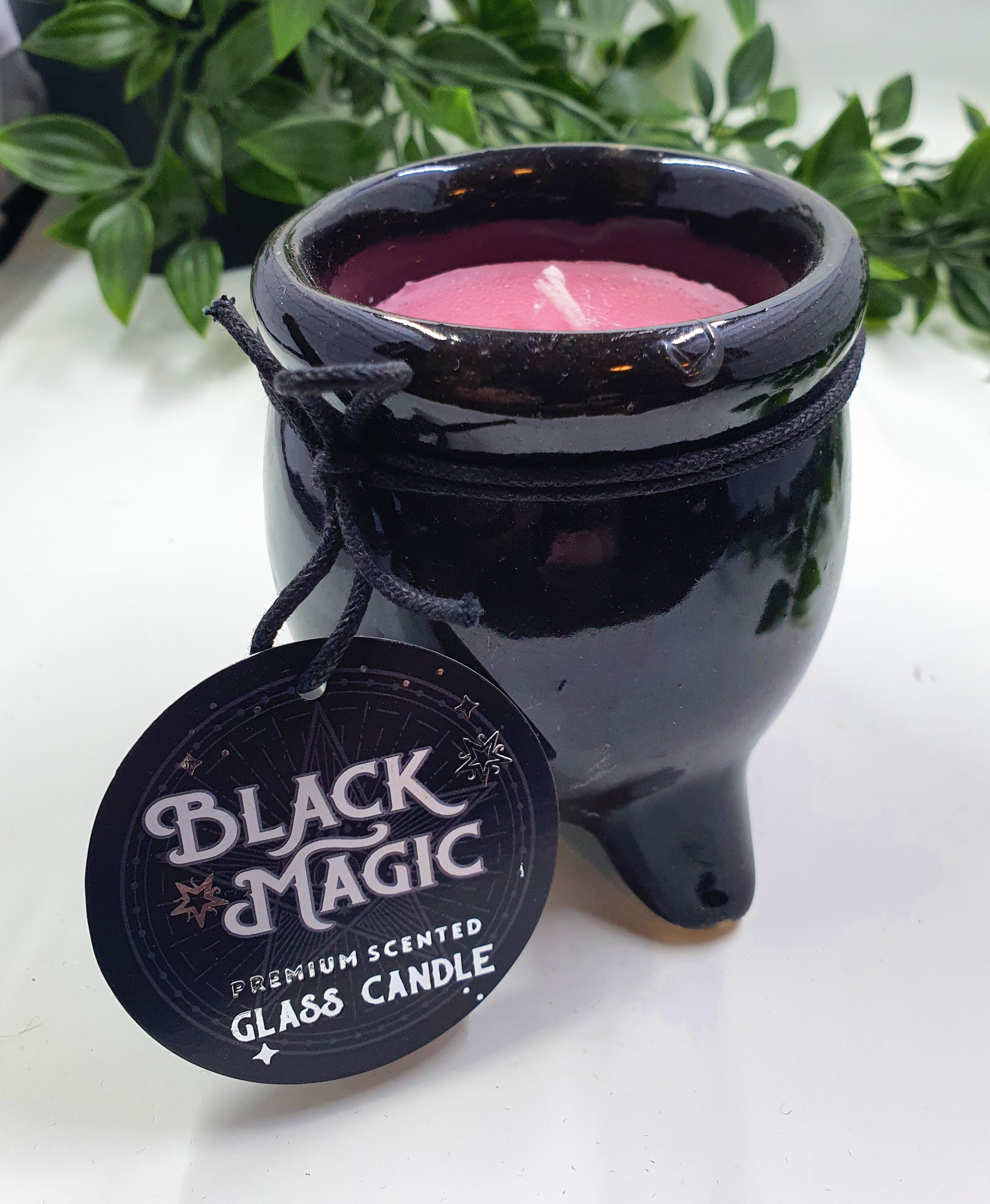 Black Magic Cauldron Candles