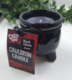 Black Cauldron Candles