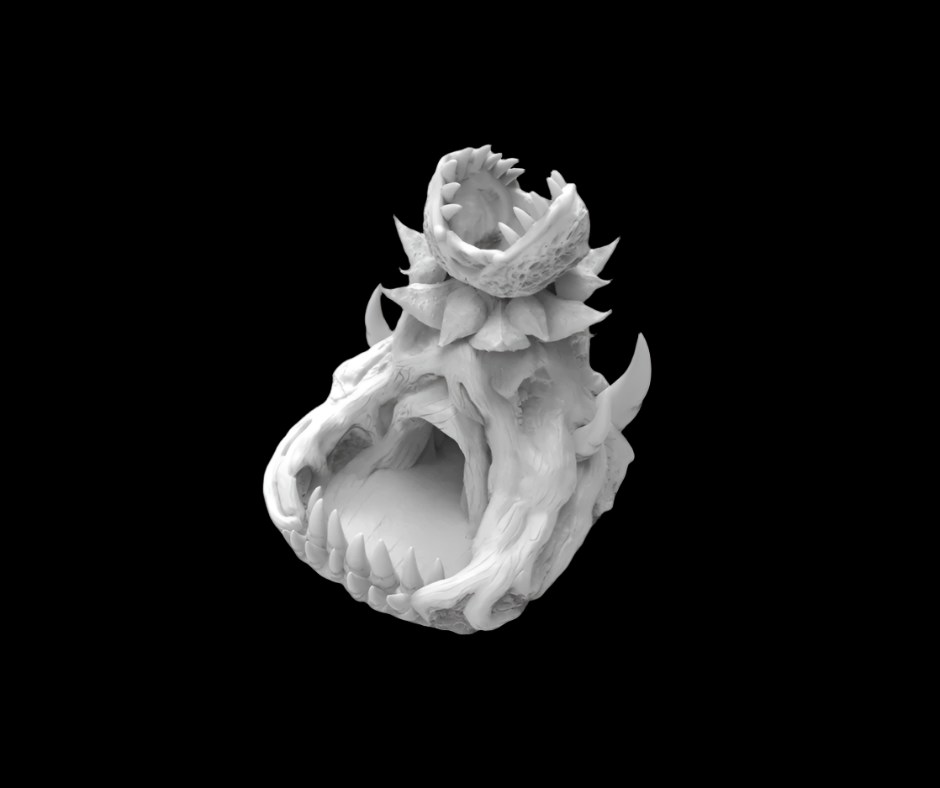 Man Eater Dice Tower