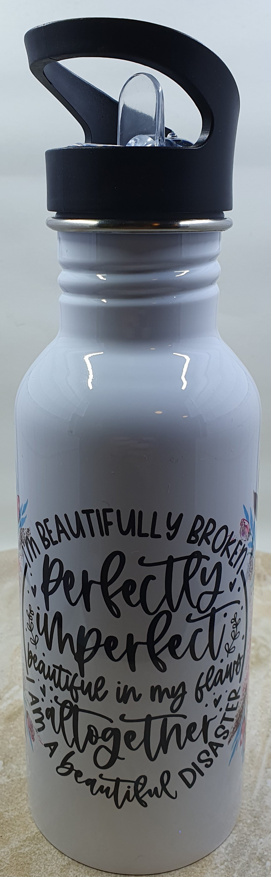 "I'm Beautifully Broken" Water Bottle