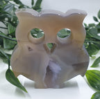 Druzy Agate Owl #2