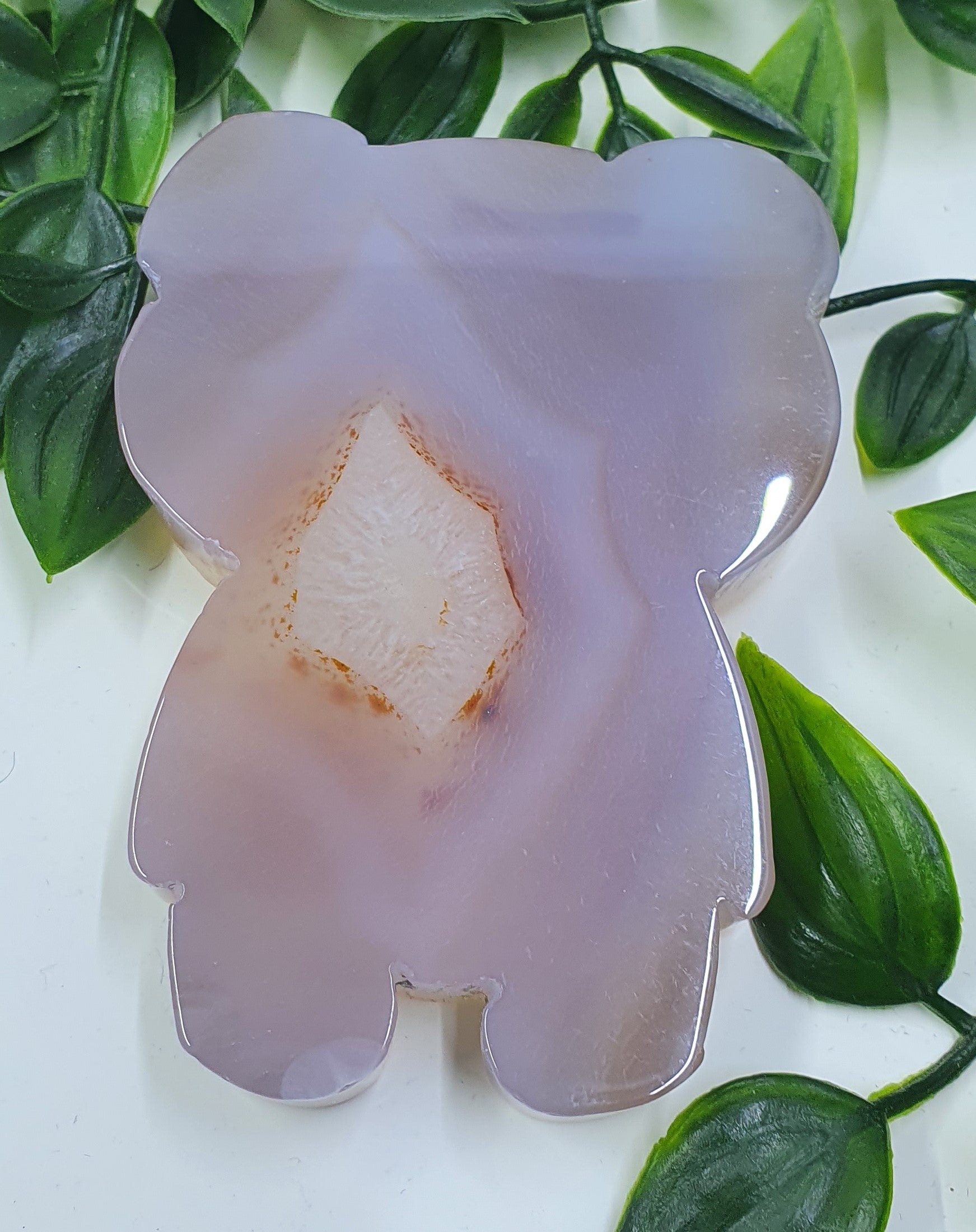Druzy Agate Bear #5