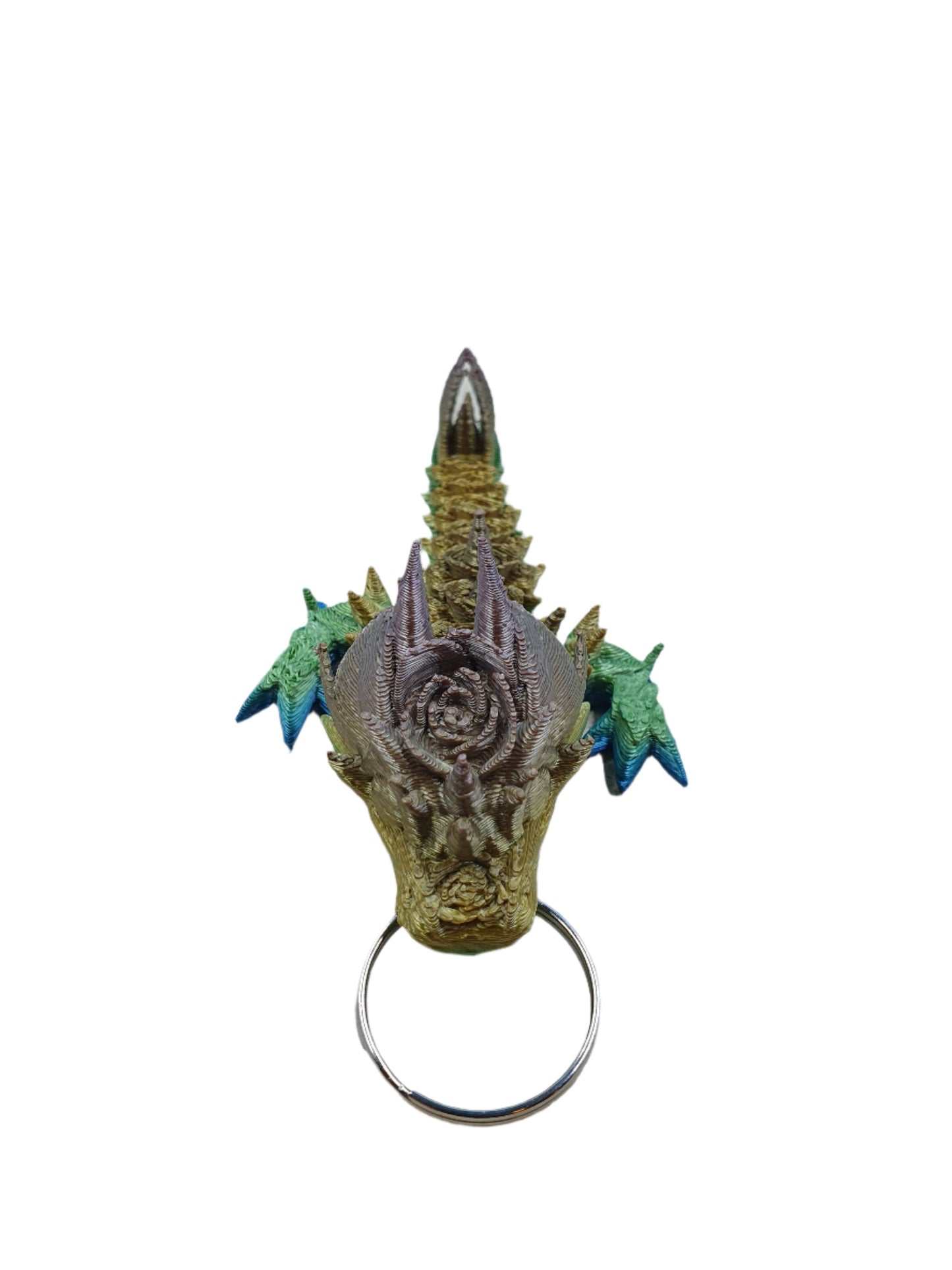 Rose Dragon Keychains #2