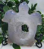 Druzy Agate Turtle #4