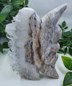 Clear Quartz Angel Carving #1