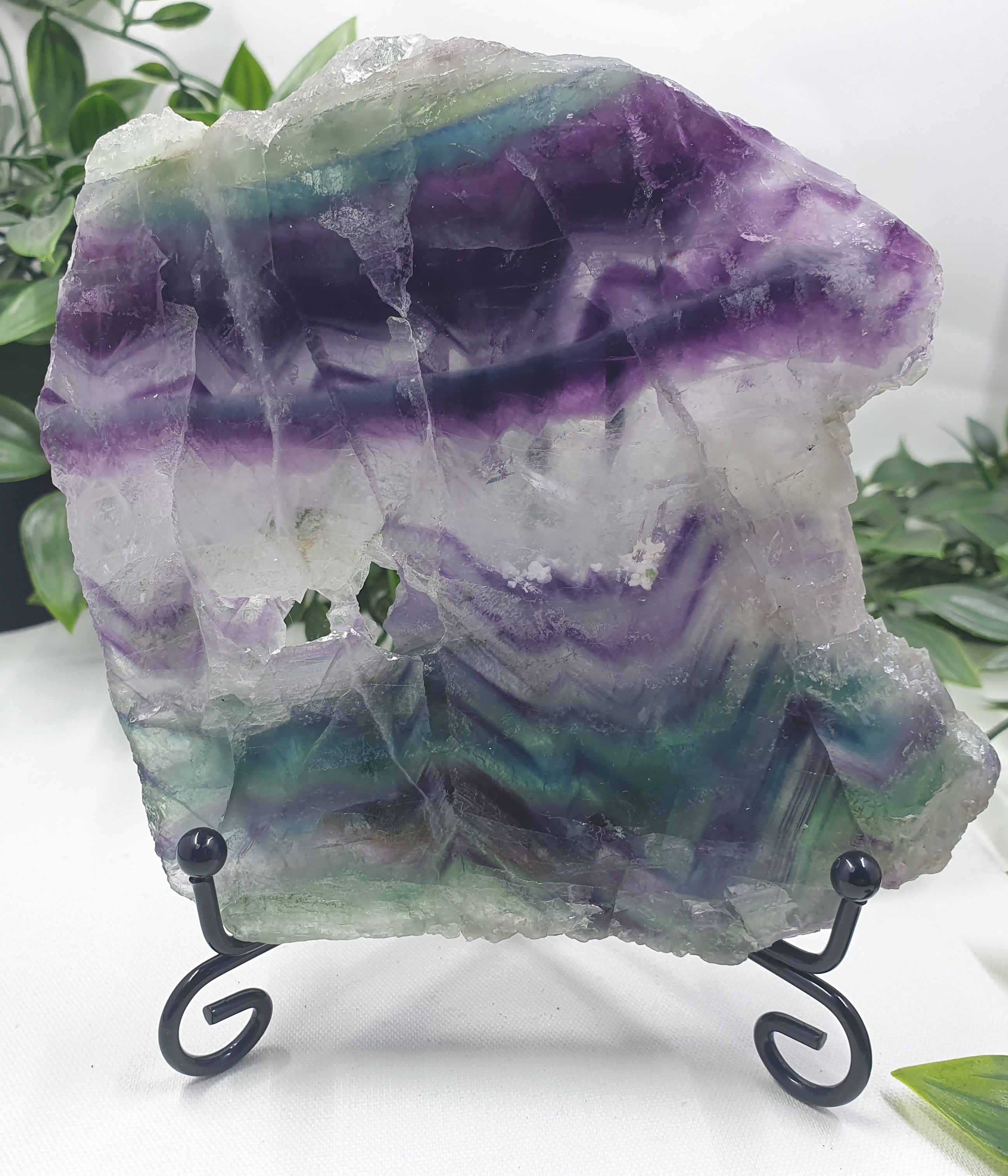 Rainbow Fluorite Slab #4