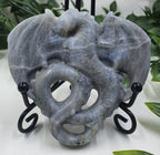 Labradorite Dragon Carving #4