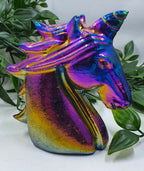 Bismuth Unicorn Carving #2