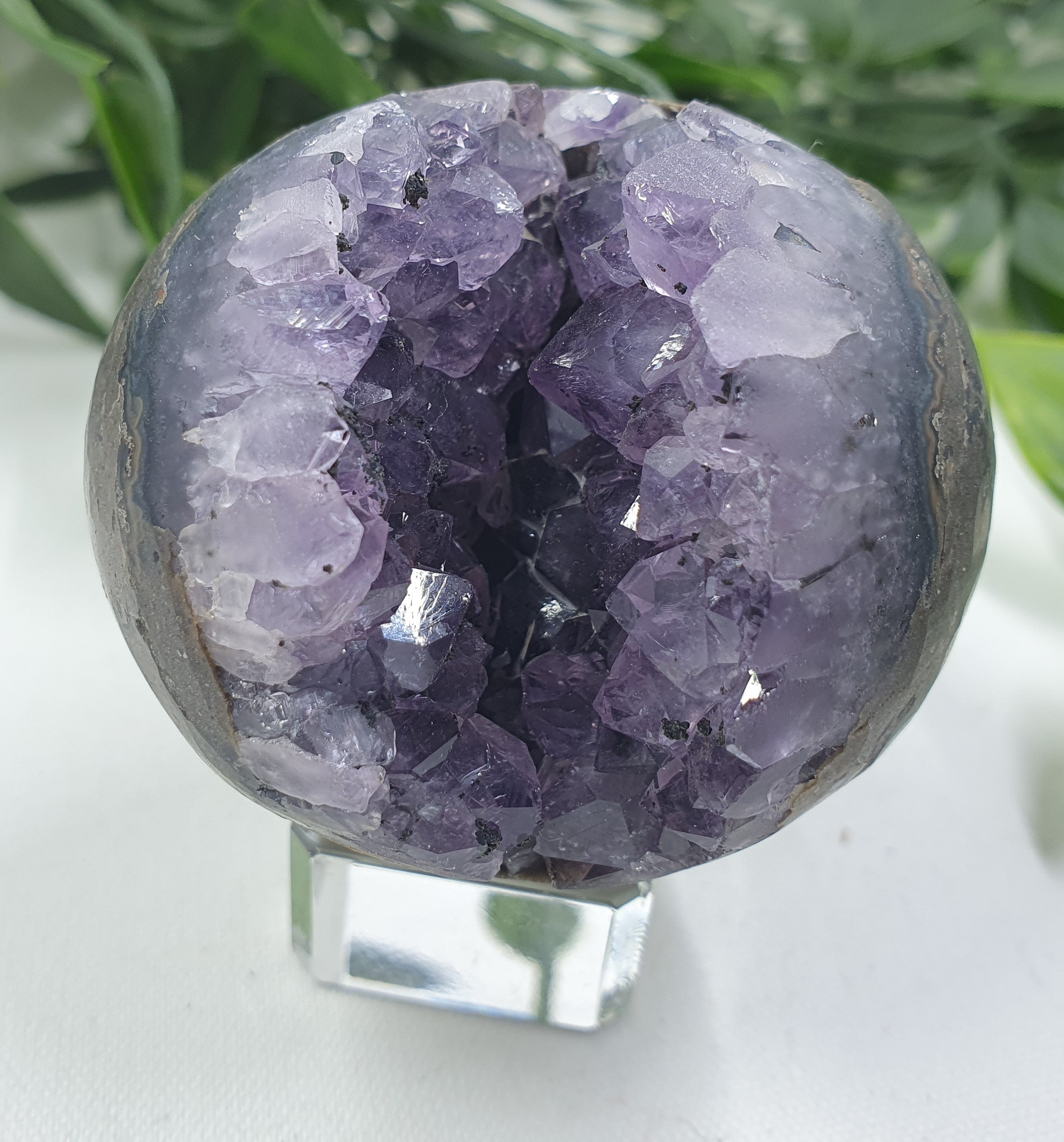 Amethyst Cluster Sphere