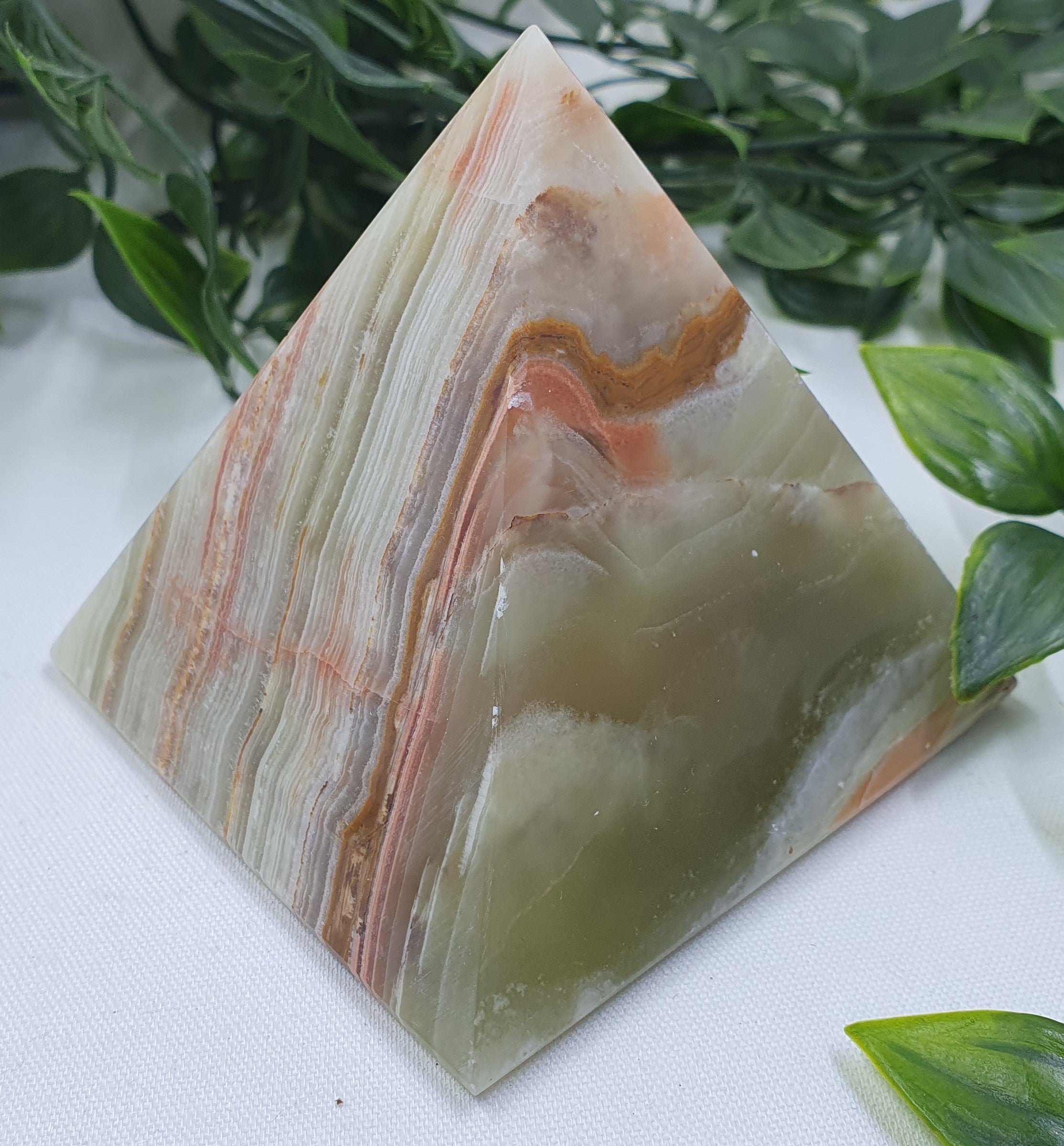 Green Onyx Pyramid #1