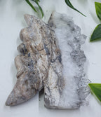 Clear Quartz Angel Carving #2