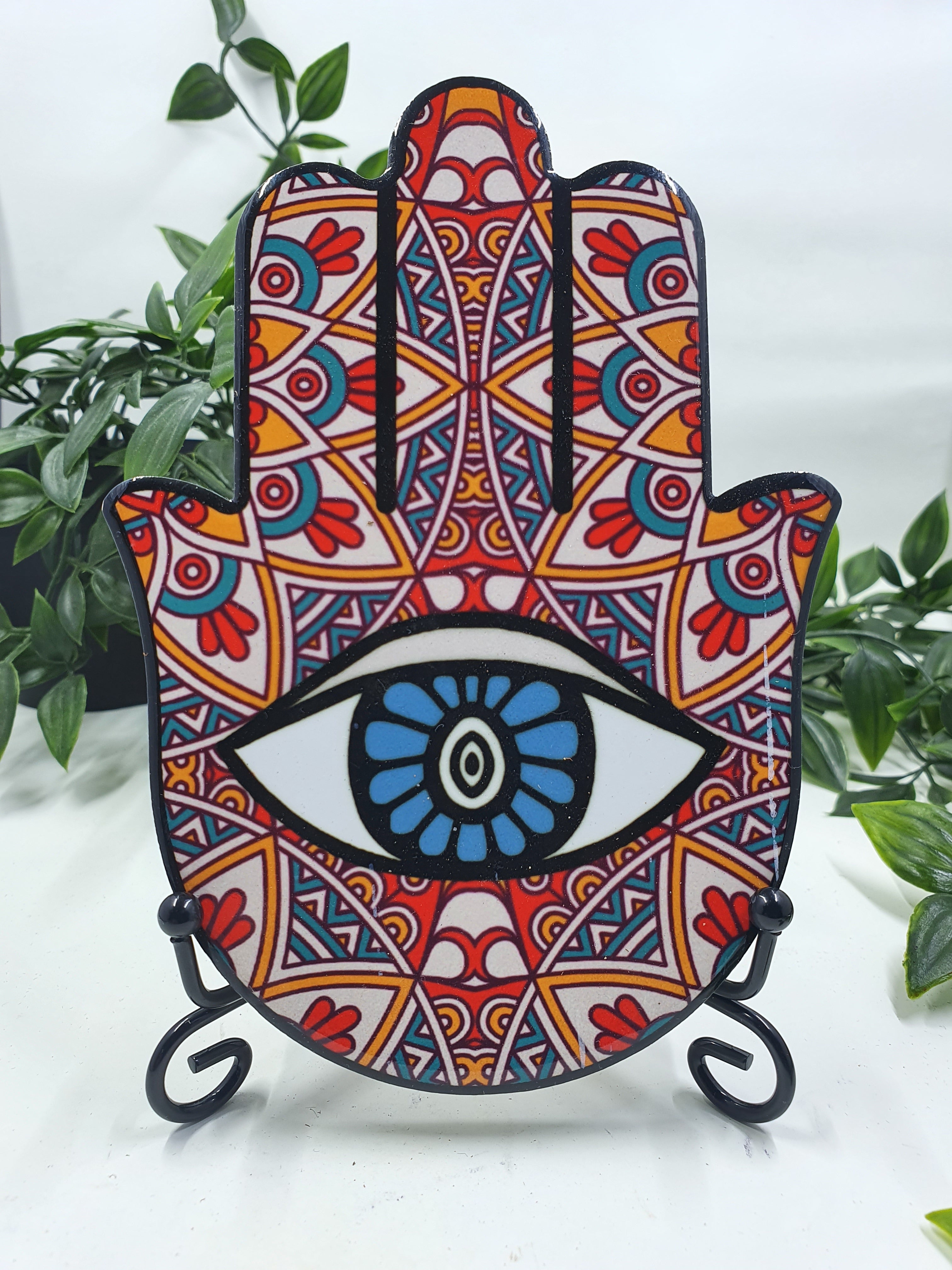 Hamsa Hand Coasters #2
