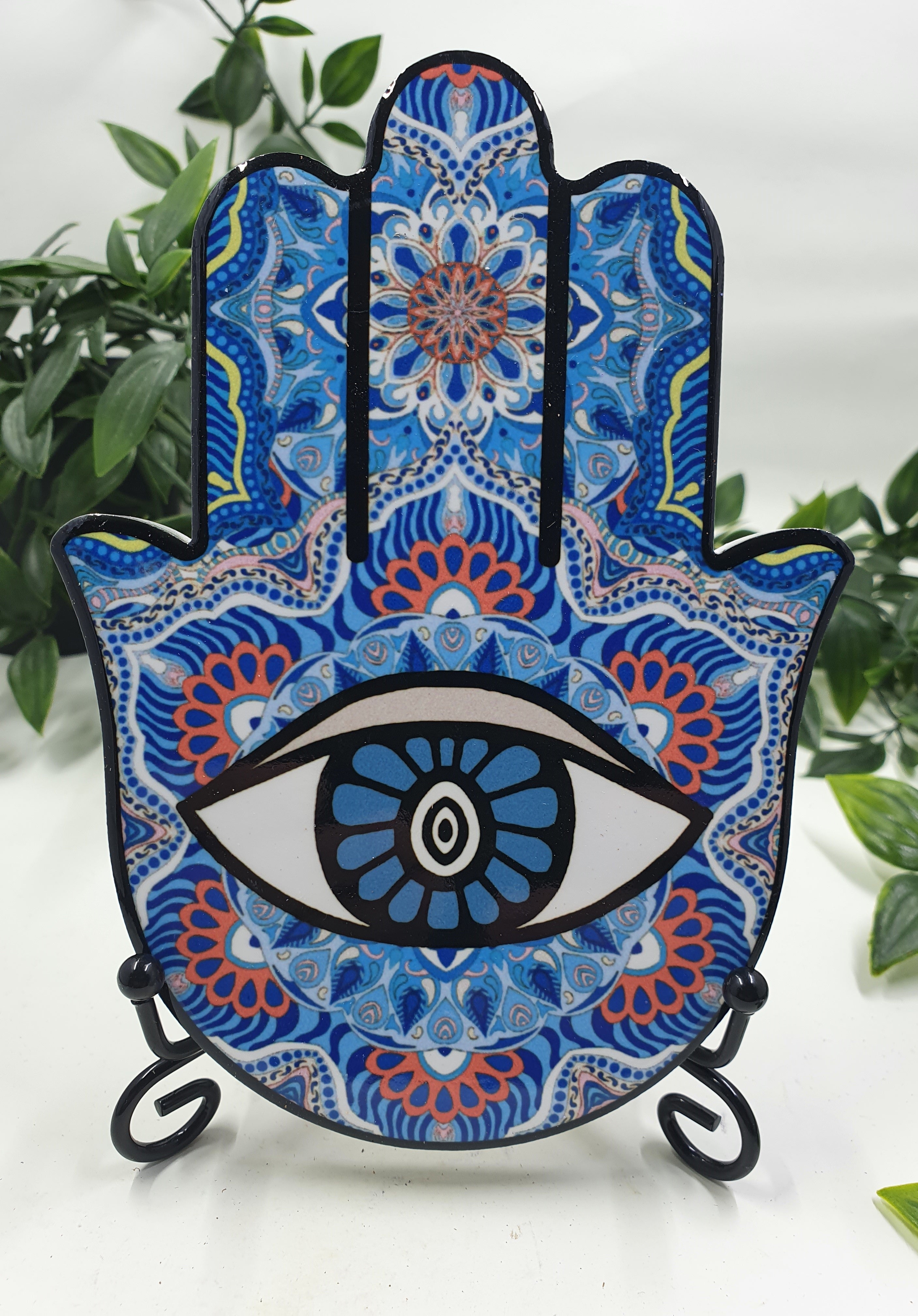 Hamsa Hand Coasters #8