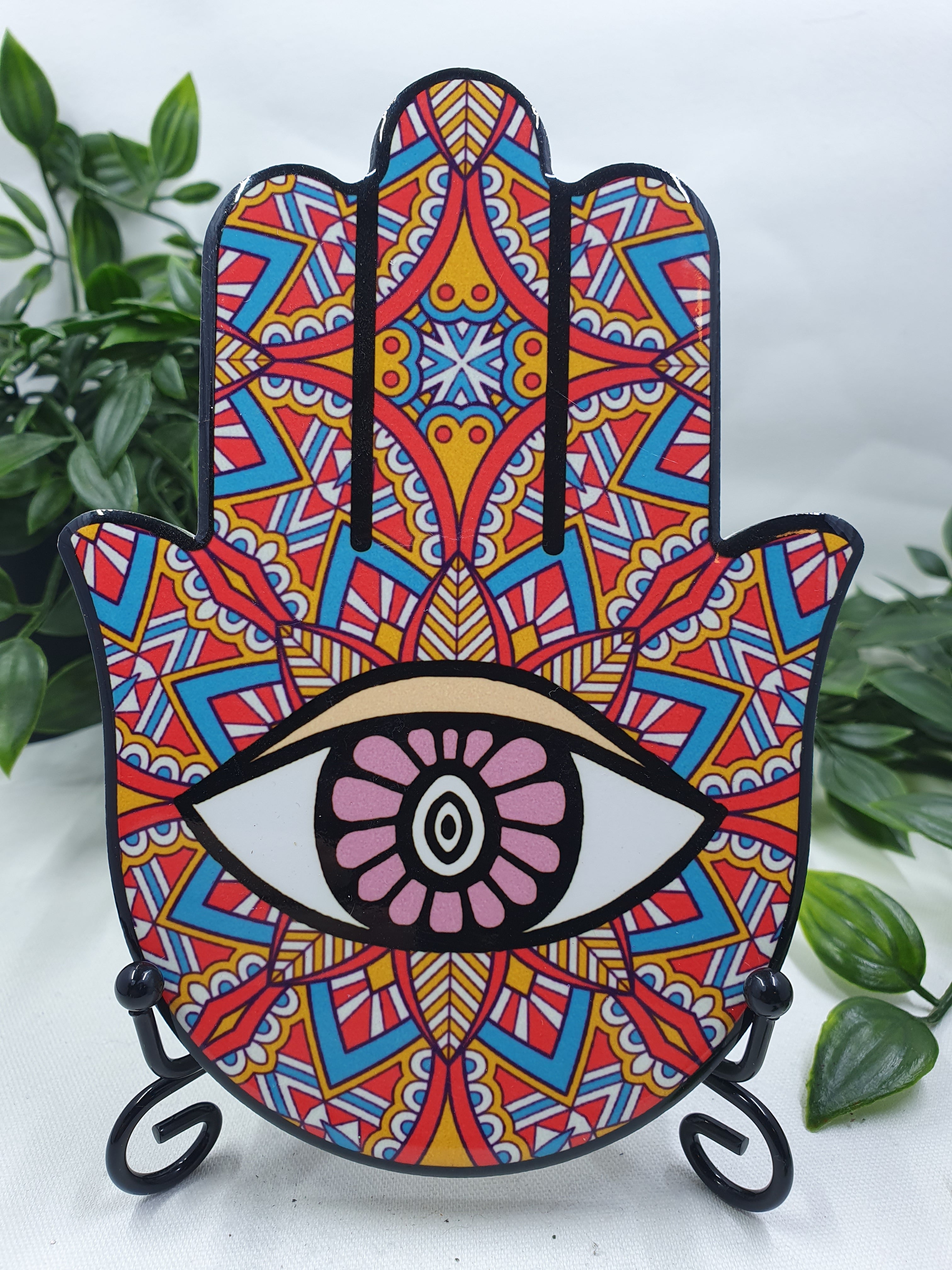 Hamsa Hand Coasters #10