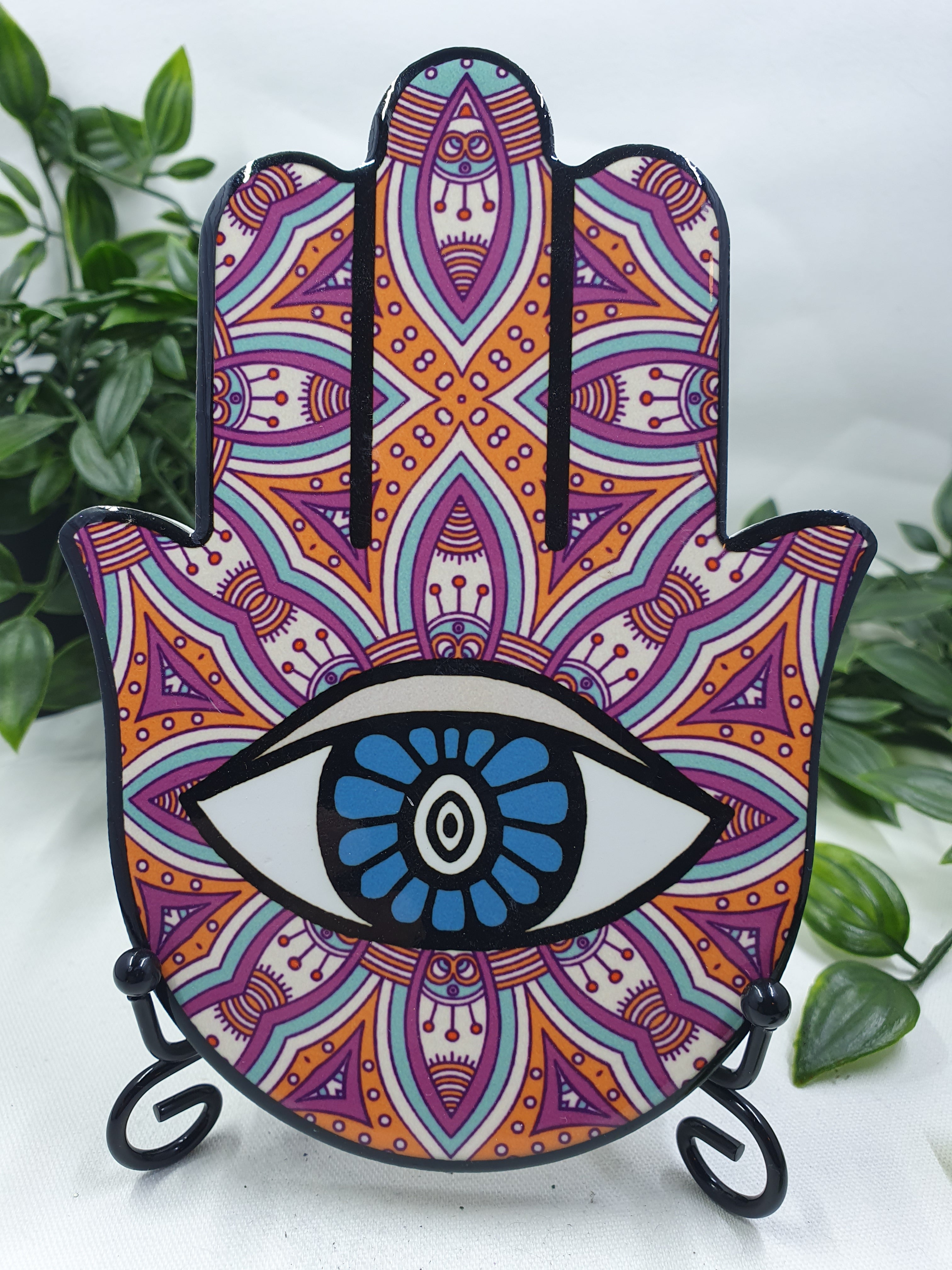 Hamsa Hand Coasters #11