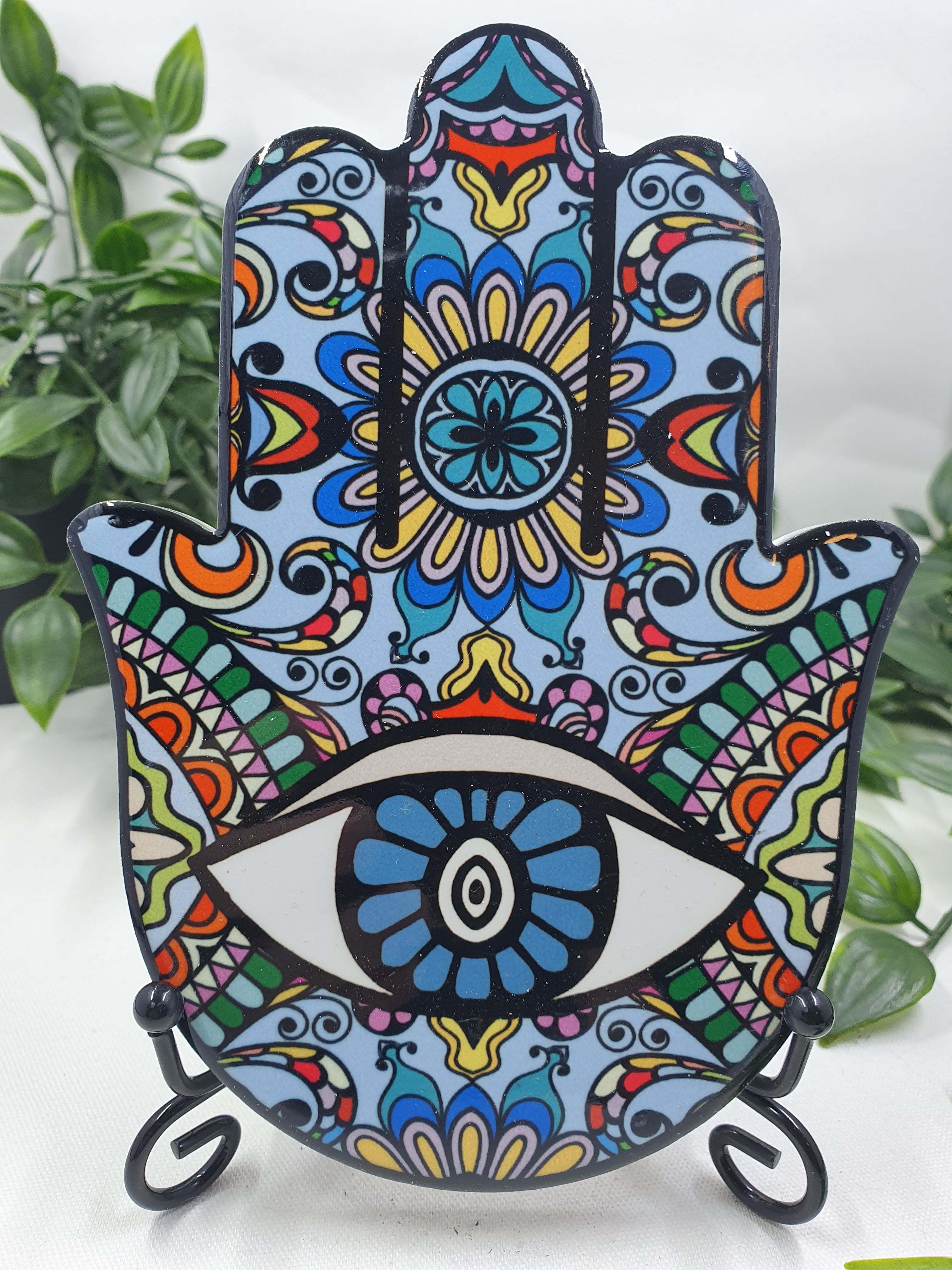 Hamsa Hand Coasters #13