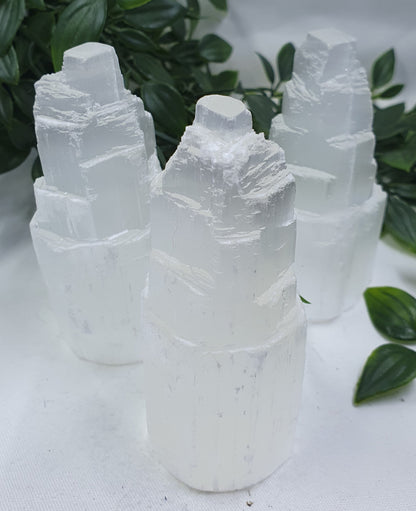 Selenite Layered Towers