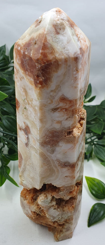 Amber Calcite Tower #4
