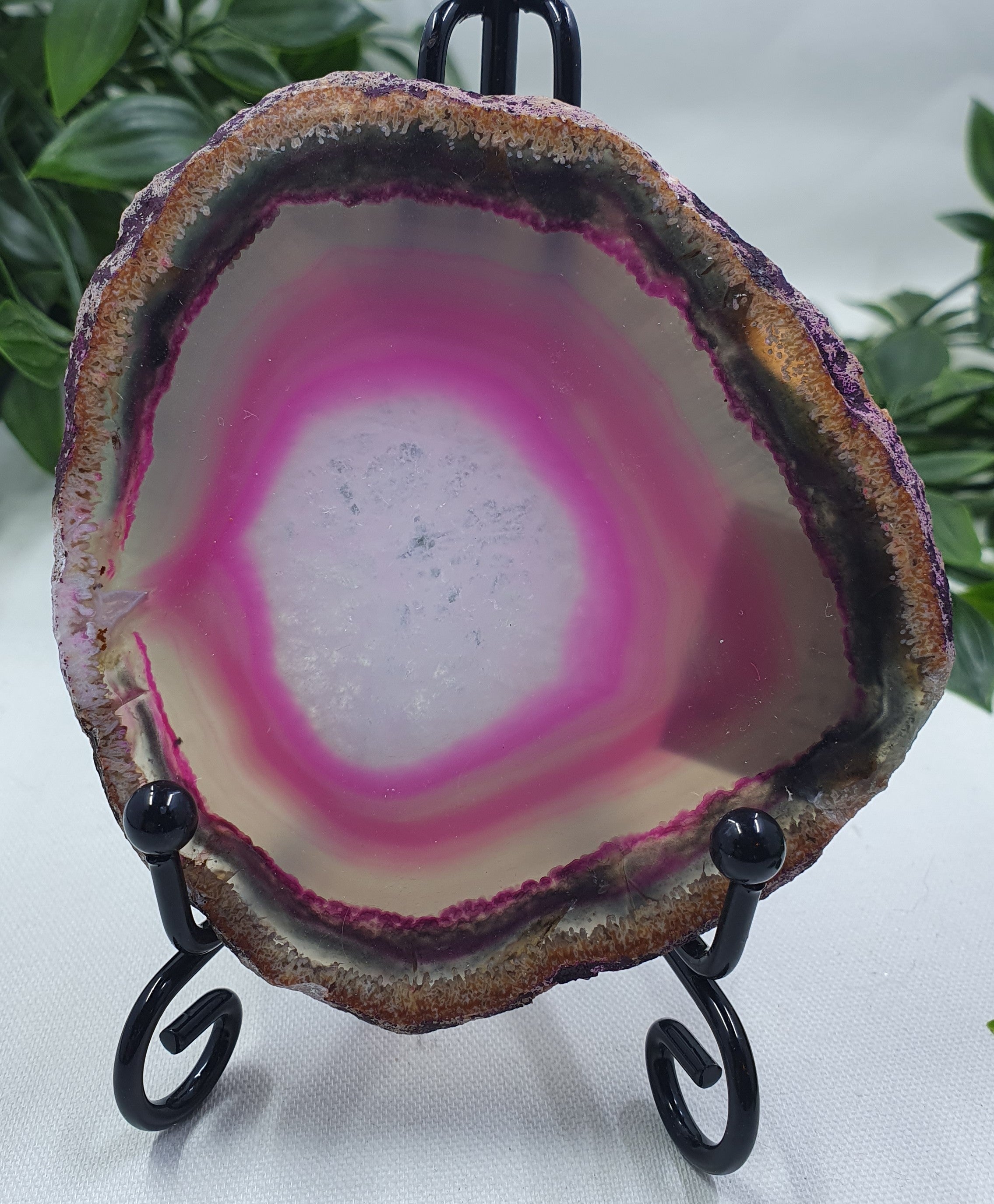 Dyed Agate Slice #1
