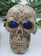 Skulls with Blue Eyes