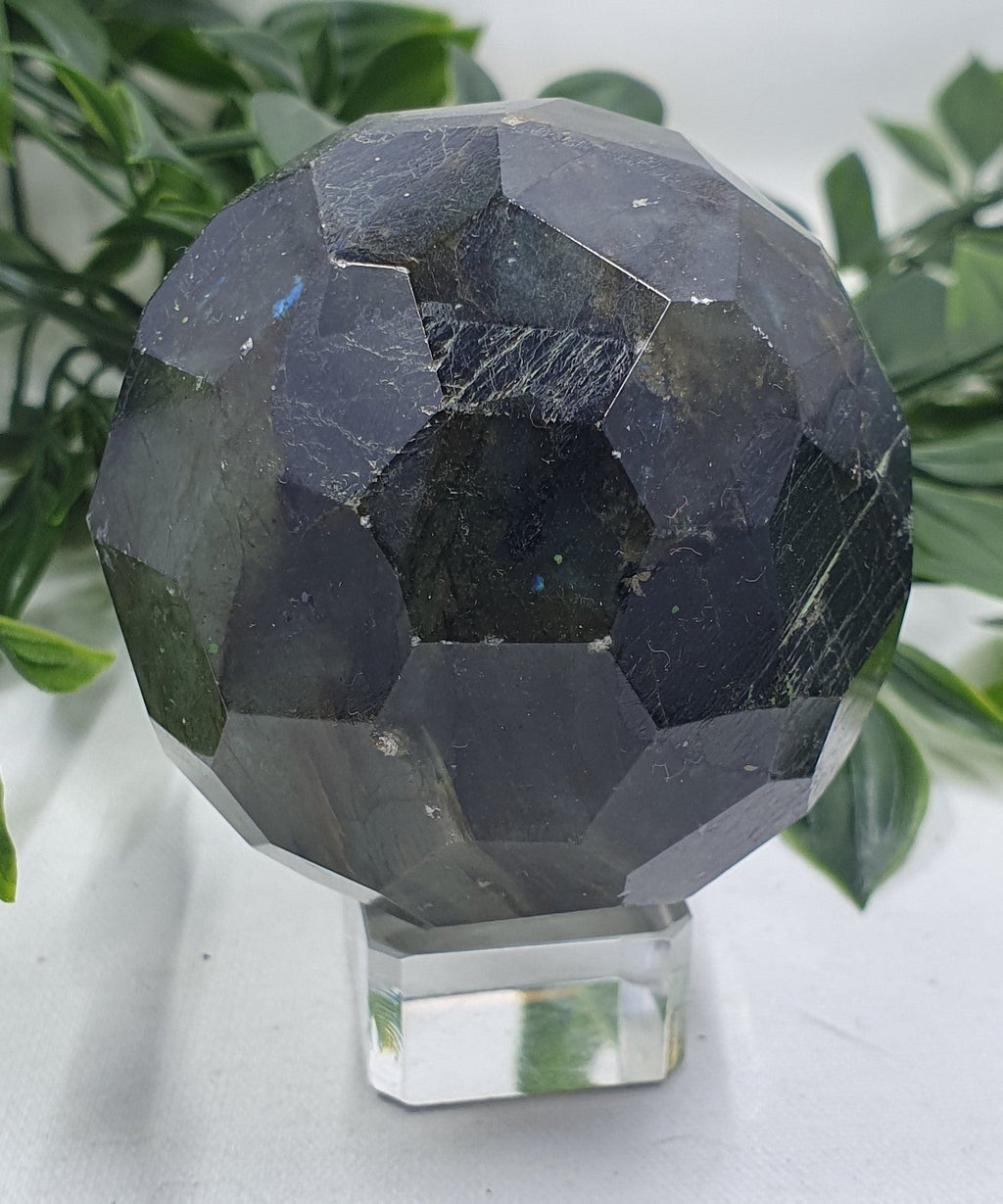 Labradorite Faceted Sphere #4