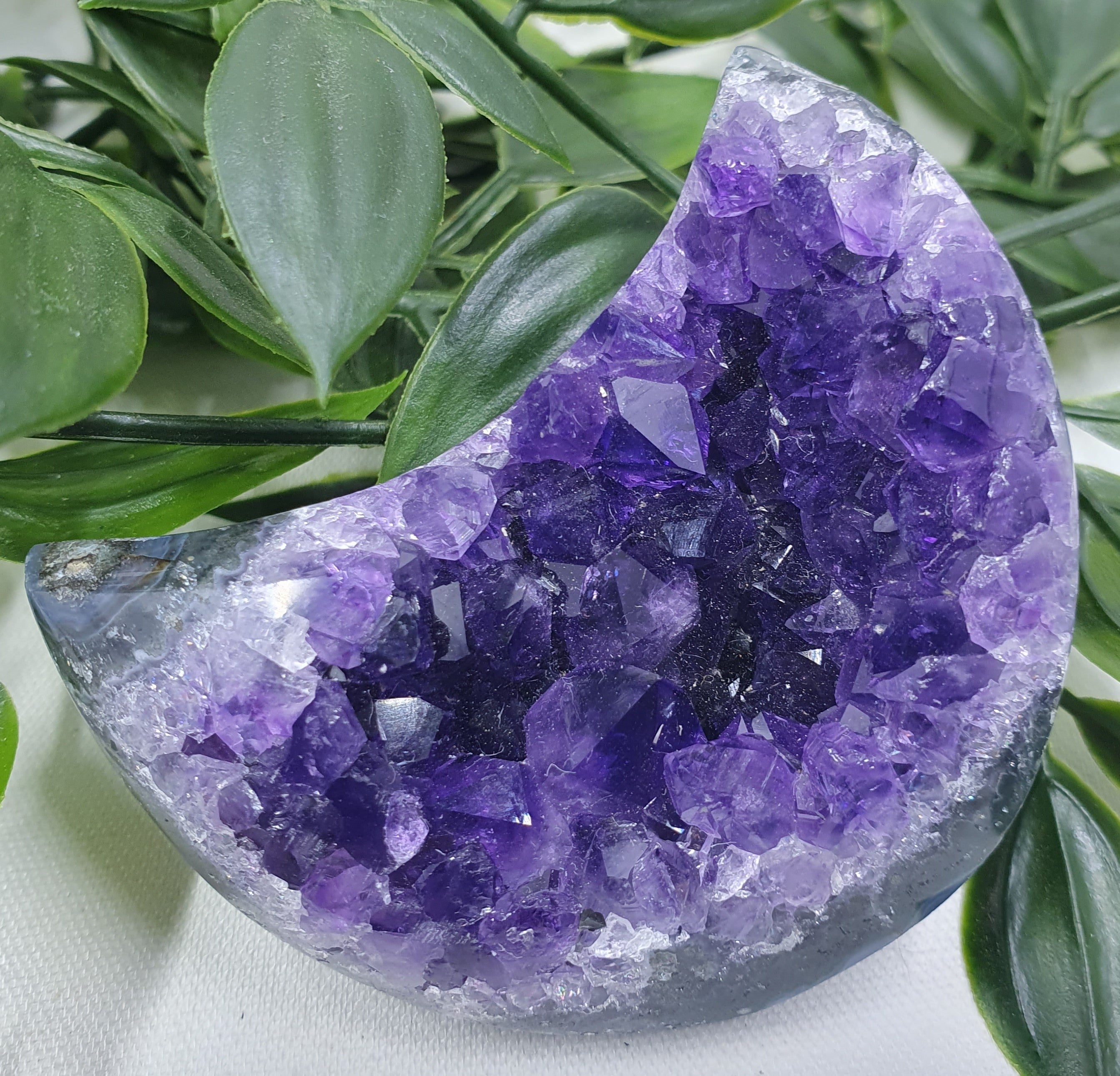 Amethyst Half Moon Cluster #1